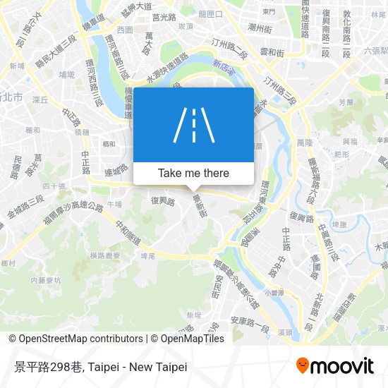 景平路298巷地圖