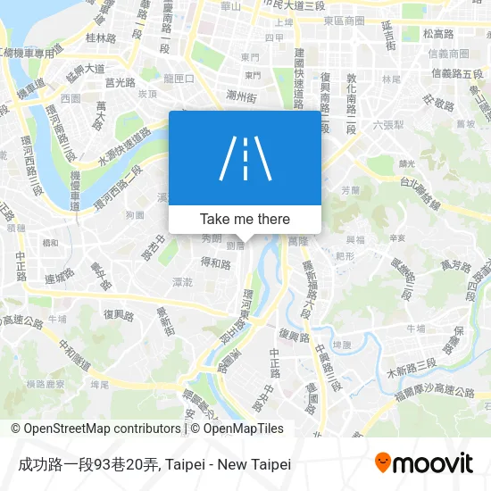 成功路一段93巷20弄地圖
