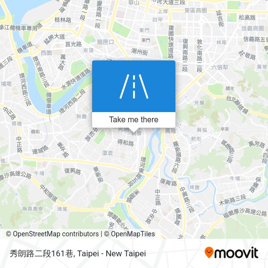 秀朗路二段161巷 map