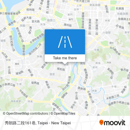 秀朗路二段161巷地圖