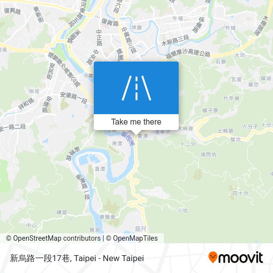 新烏路一段17巷 map