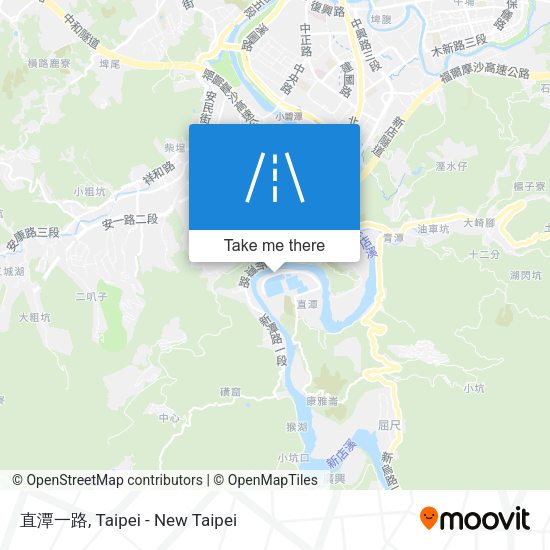直潭一路 map