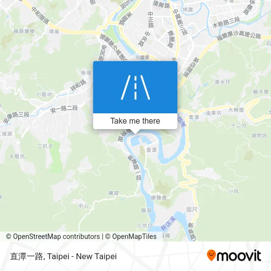 直潭一路 map