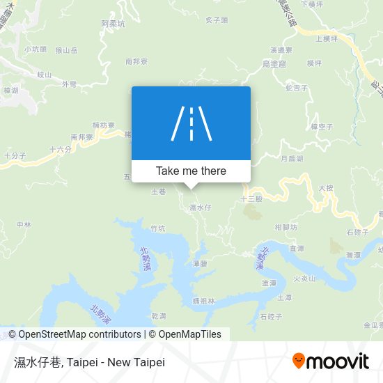 濕水仔巷地圖