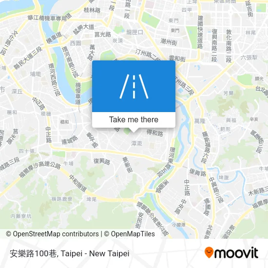 安樂路100巷地圖