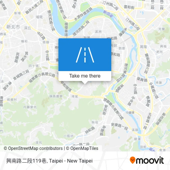 興南路二段119巷地圖