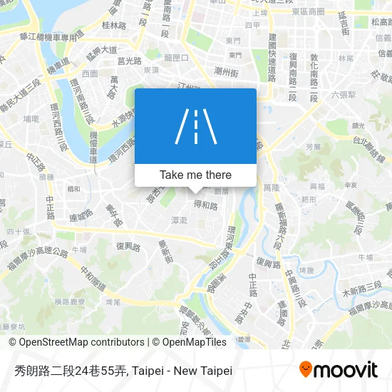 秀朗路二段24巷55弄地圖