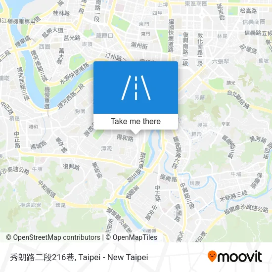 秀朗路二段216巷 map