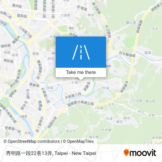 秀明路一段22巷13弄地圖