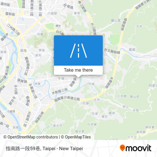 指南路一段59巷 map