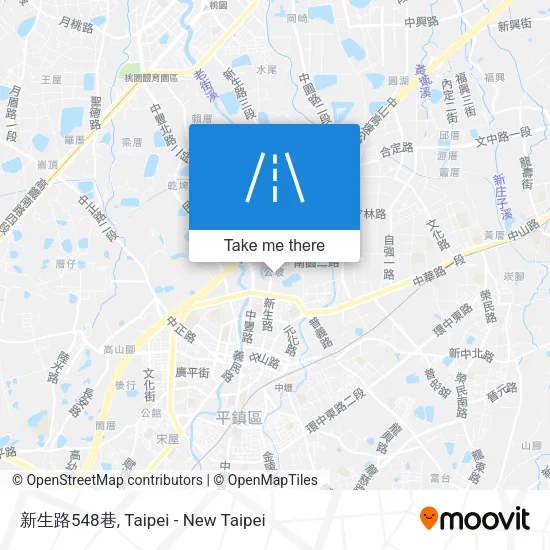新生路548巷地圖