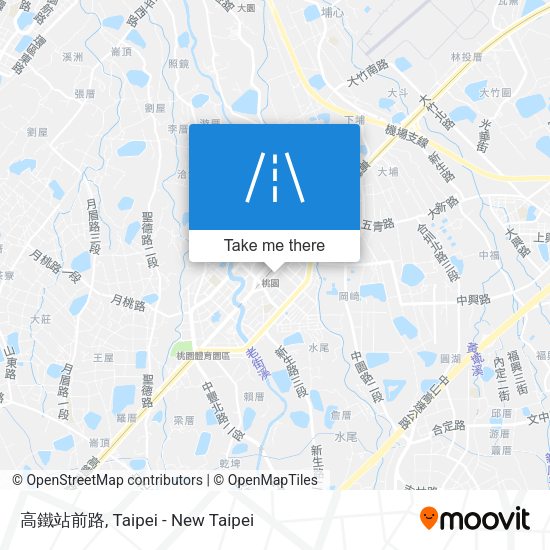 高鐵站前路地圖
