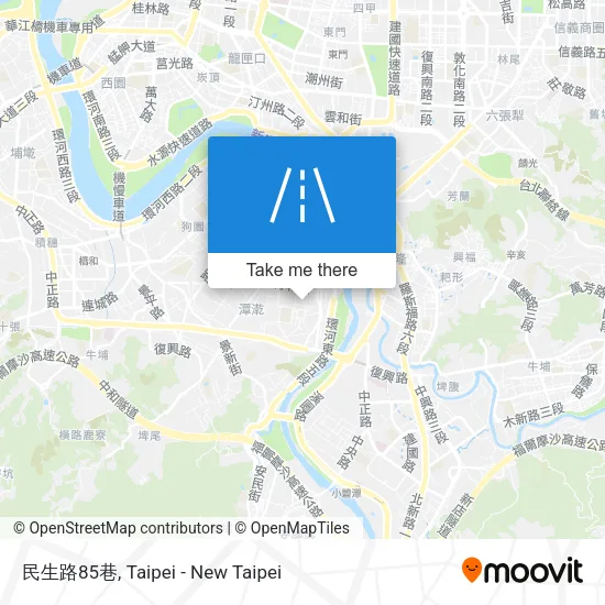 民生路85巷地圖