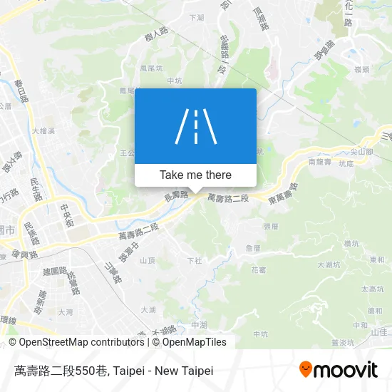 萬壽路二段550巷地圖