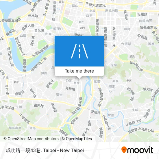 成功路一段43巷地圖