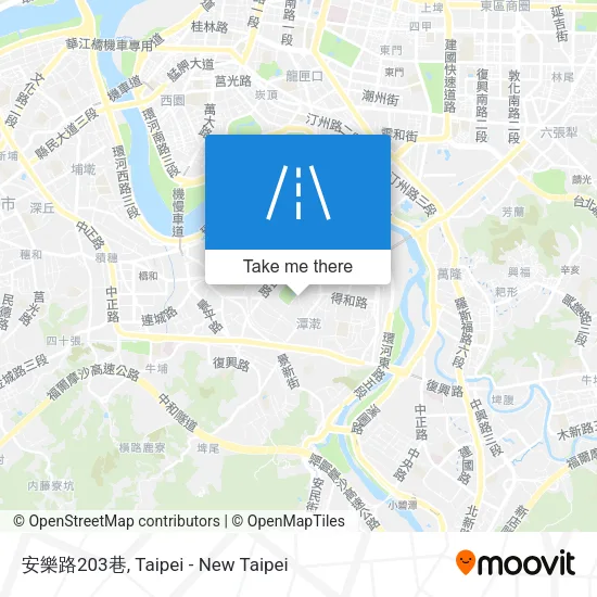 安樂路203巷地圖