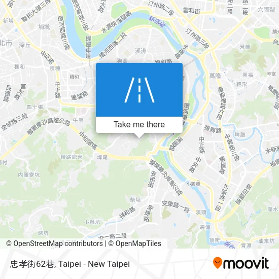 忠孝街62巷地圖