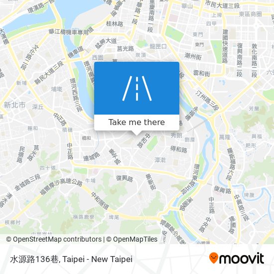 水源路136巷地圖