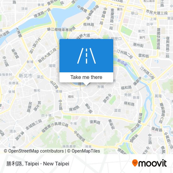 勝利路 map