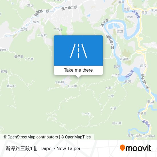 新潭路三段1巷地圖
