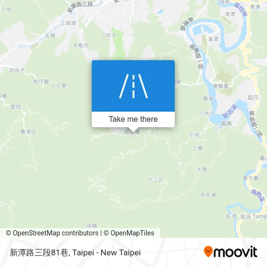新潭路三段81巷地圖