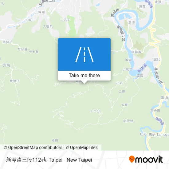 新潭路三段112巷地圖