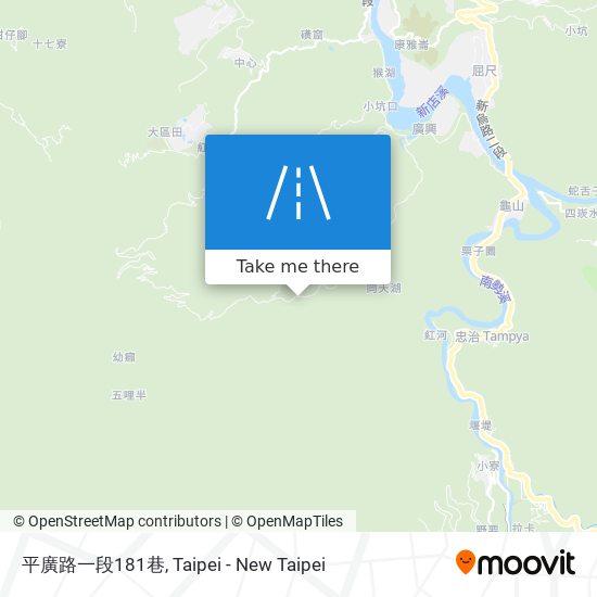 平廣路一段181巷地圖