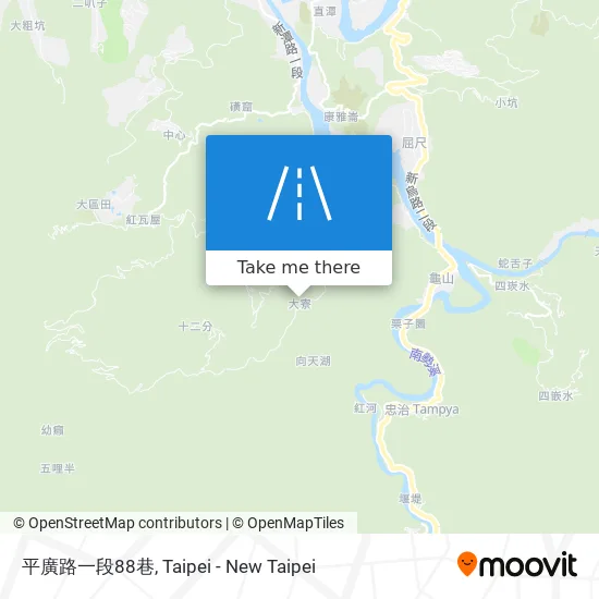 平廣路一段88巷地圖