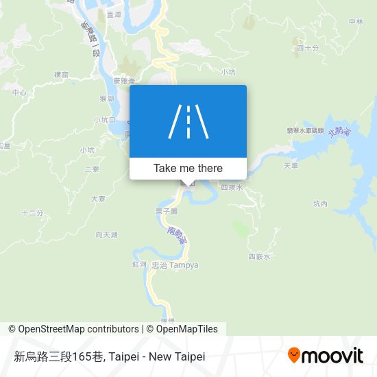 新烏路三段165巷地圖