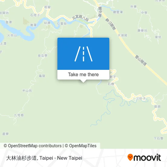大林油杉步道 map