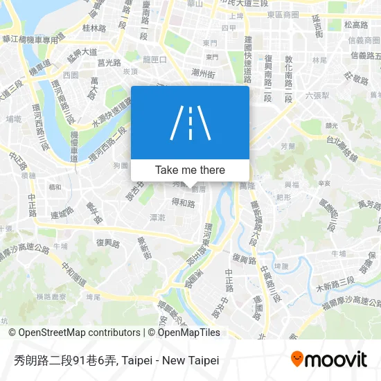 秀朗路二段91巷6弄地圖