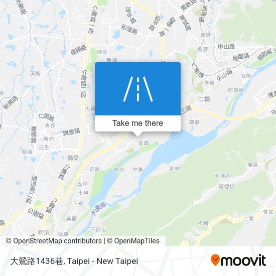 大鶯路1436巷地圖