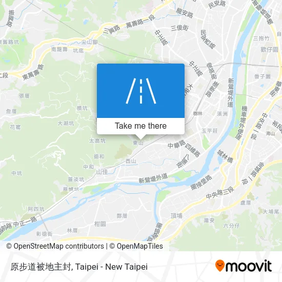 原步道被地主封 map