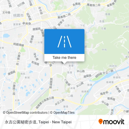 永吉公園秘密步道 map