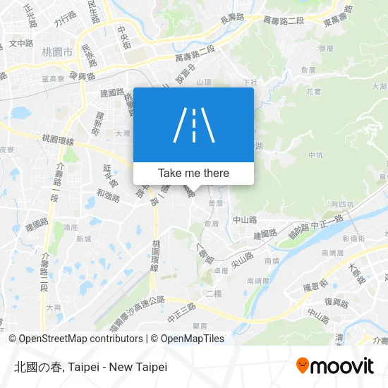 北國の春 map