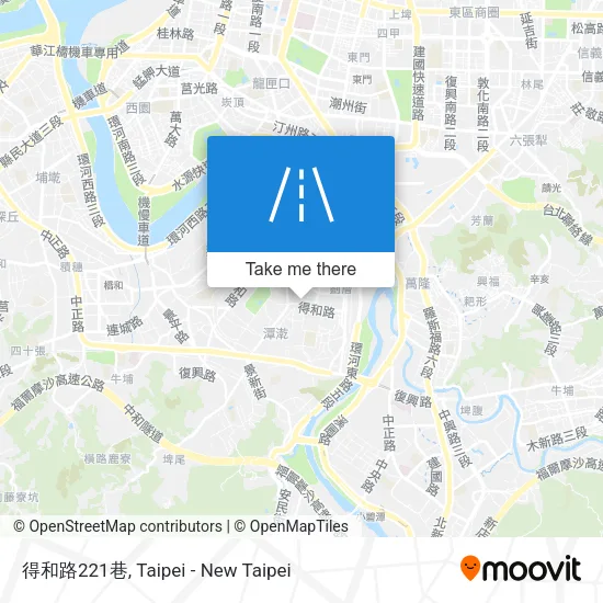 得和路221巷地圖