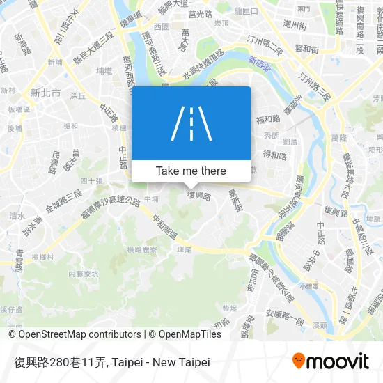 復興路280巷11弄地圖