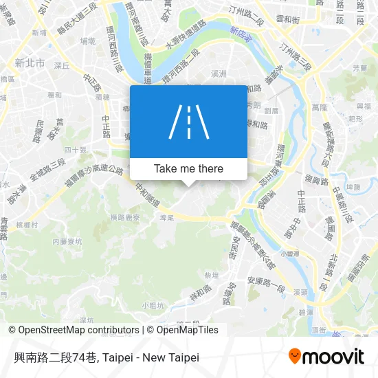 興南路二段74巷地圖