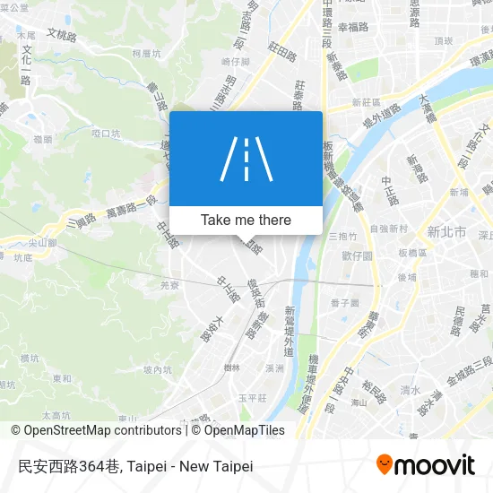 民安西路364巷地圖