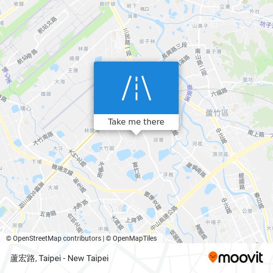 蘆宏路地圖