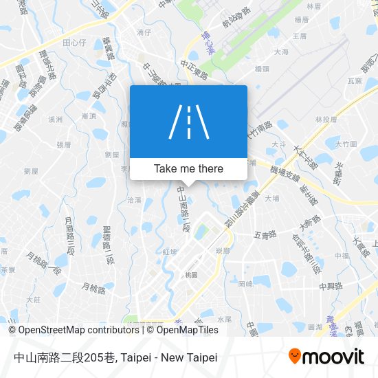 中山南路二段205巷 map