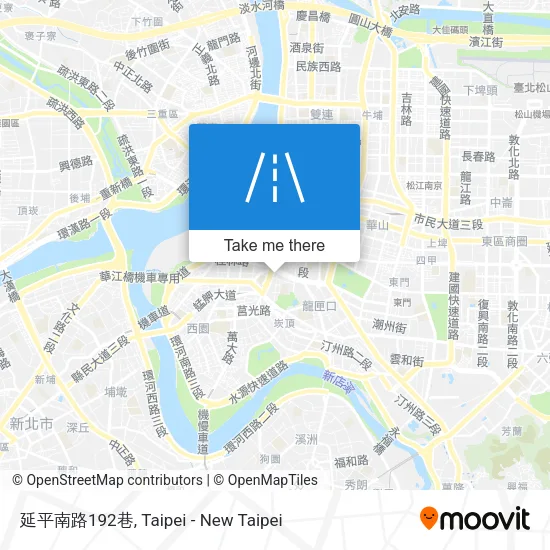 延平南路192巷地圖