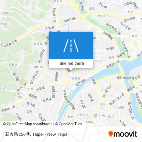 新泰路256巷地圖