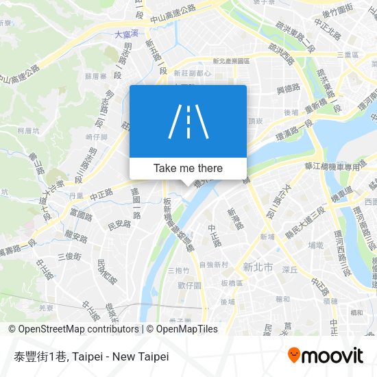 泰豐街1巷 map