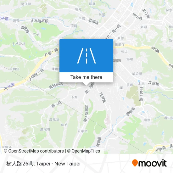 樹人路26巷 map