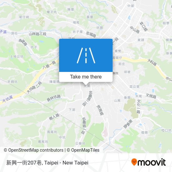 新興一街207巷地圖