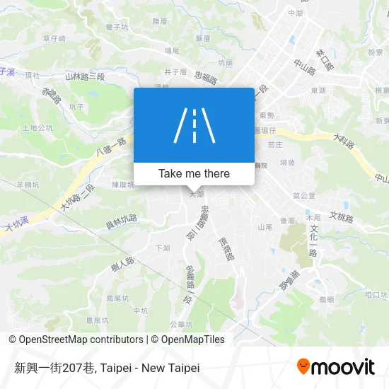 新興一街207巷地圖