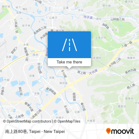 南上路80巷地圖