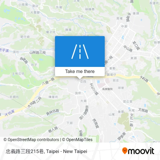 忠義路三段215巷 map