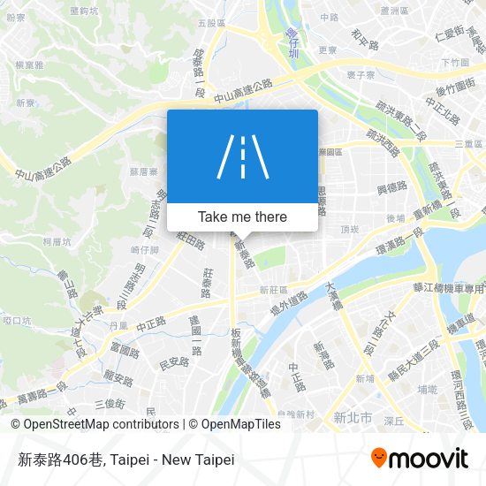 新泰路406巷地圖